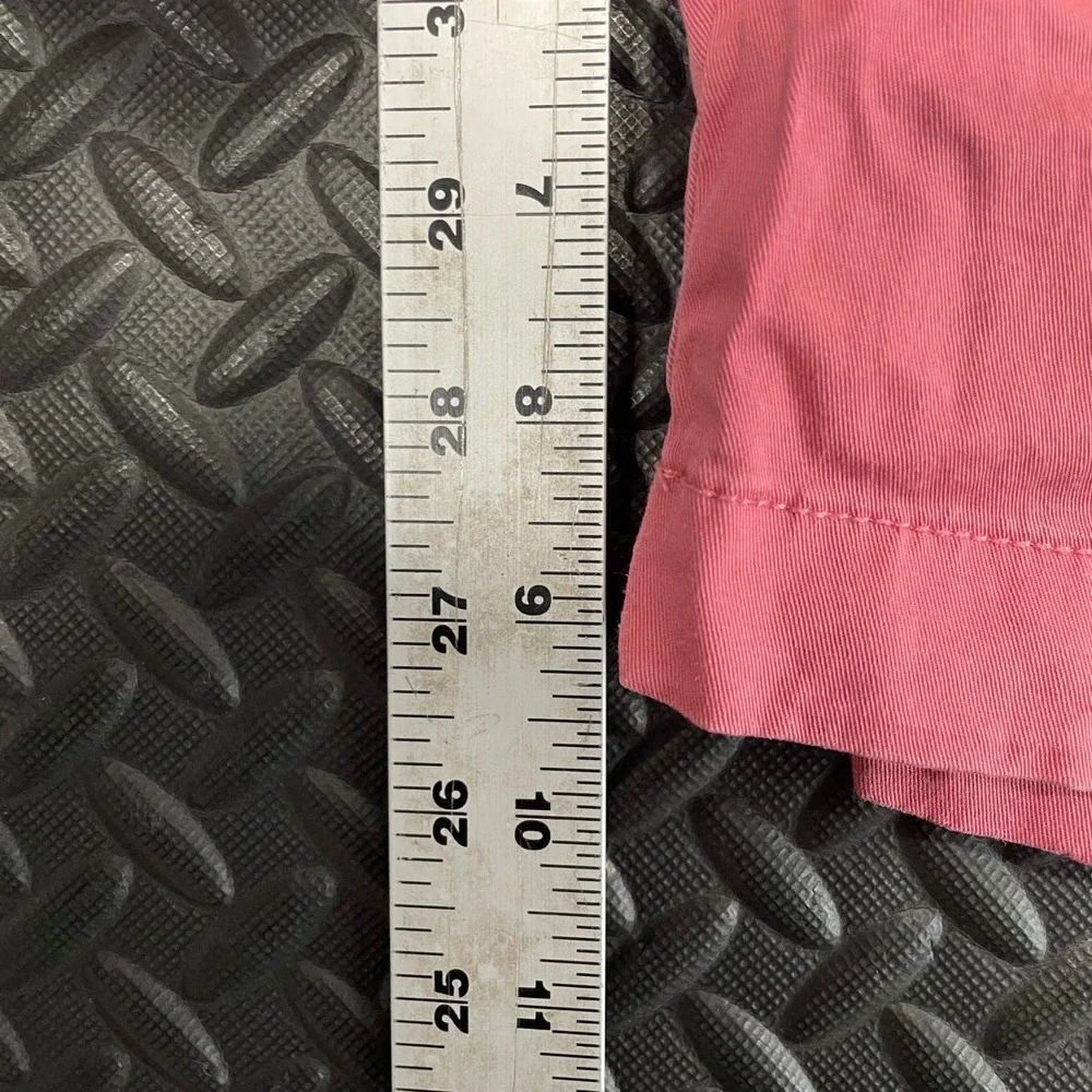 J. Crew Stretch Red Waist 29 Inseam‎ 10.5 Chino Shorts Men's Casual Wear